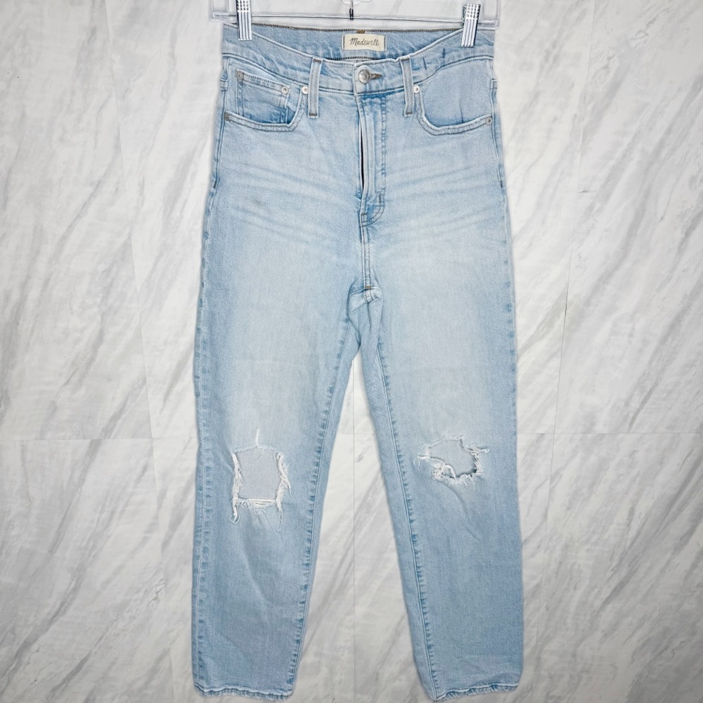 Madewell The Perfect Vintage Straight Jeans 26